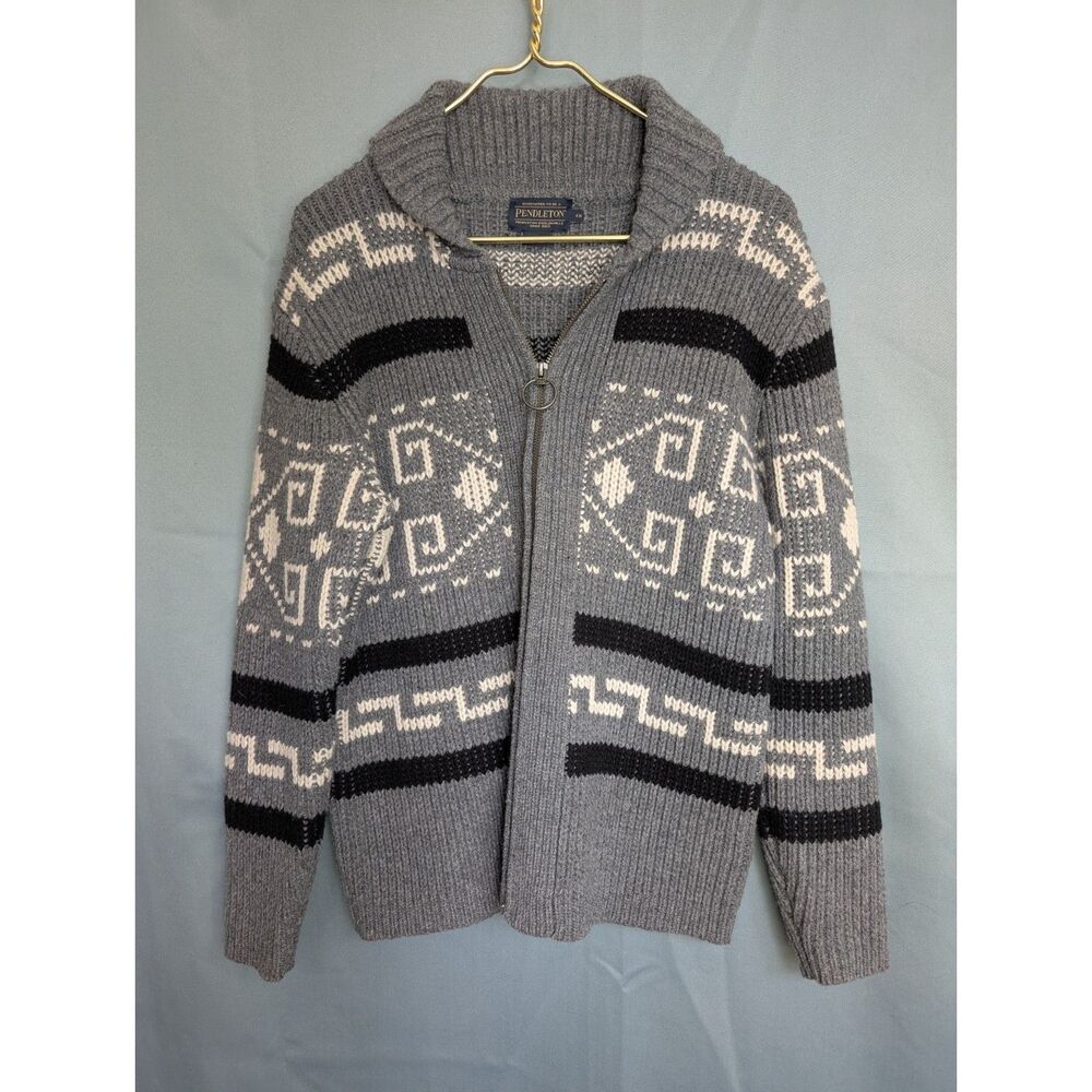 Pendleton Wool Westerly Zip up Sweater (as seen in The Big Lebowski) - Picture 1 of 7